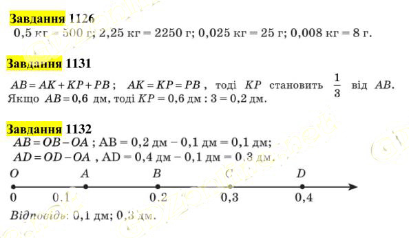 Вправа 1126-1132